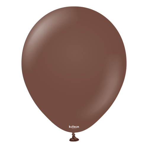 [11223451] 12" Standard Chocolate Brown 100ct - Kalisan