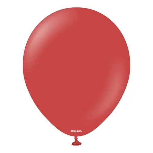 [11223521] 12" Standard Deep Red 100ct - Kalisan
