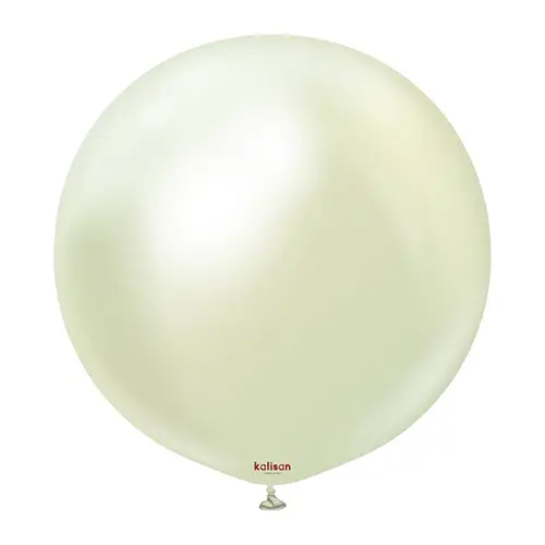 [12450129] 24" Mirror Ballon Green Gold  1ct - Kalisan - FDS