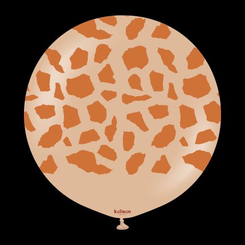 [22458607-FR] 24" Desert Sand Imprimé Girafes 1 Bal - Kalisan