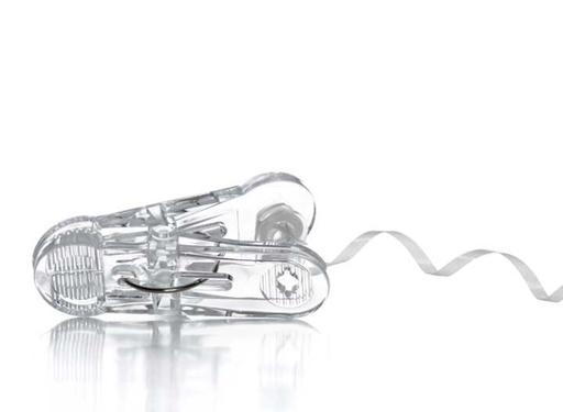 [C92021 (CNS16C10/50)] 50 Clip n Spool 16gr Clear