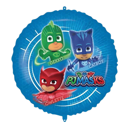 [P93037] Alu Rond Pj Masks 46Cm - Licence