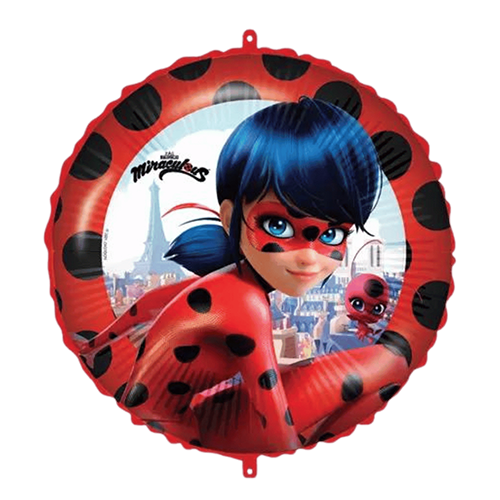 [P93078] Alu Rond Ladybug 46Cm - Licence