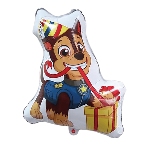 [P94830] Alu Forme Chase Party De 49X60Cm - Licence