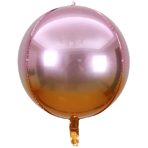 [4D002-A11] Orbz Rose Gradient 20"