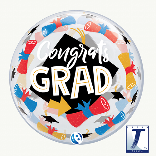 [TK00041] Bubble Congrats Grad 22" - Takarakosan