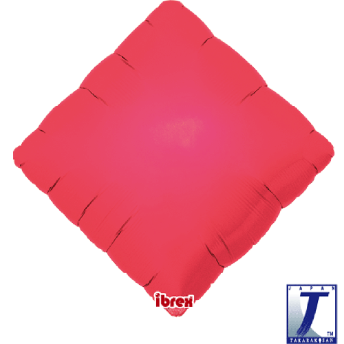 [TK0201211601] 14" Losange Metallic Rouge