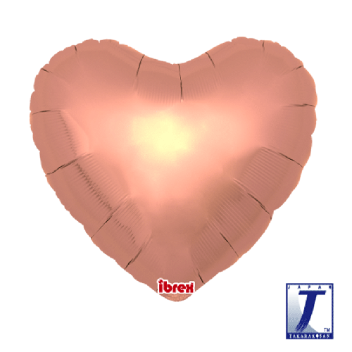 [TK0201221218] 18" Alu Coeur Metallic Rose Gold / Rose Gold - Takarakosan