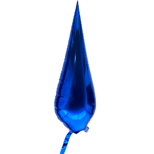 [TK0201910003] Pointe Metallic Million Star Bleu Gm 45Cm - Takarakosan