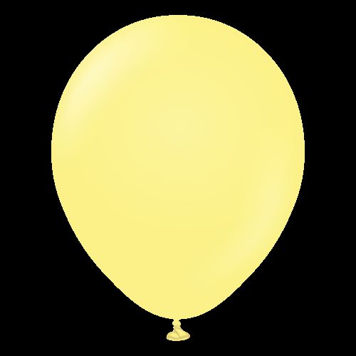 [11830050-FR] 18" Macaron Yellow 25 Bal- Kalisan