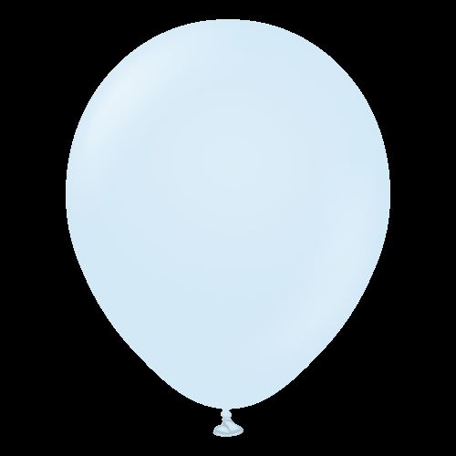 [11830070-FR] 18" Macaron Baby Blue 25 Bal- Kalisan