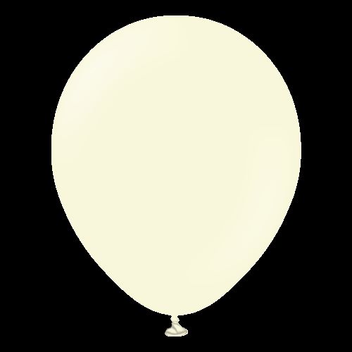 [11830080] 18" Macaron Pale Yellow 25 Bal- Kalisan