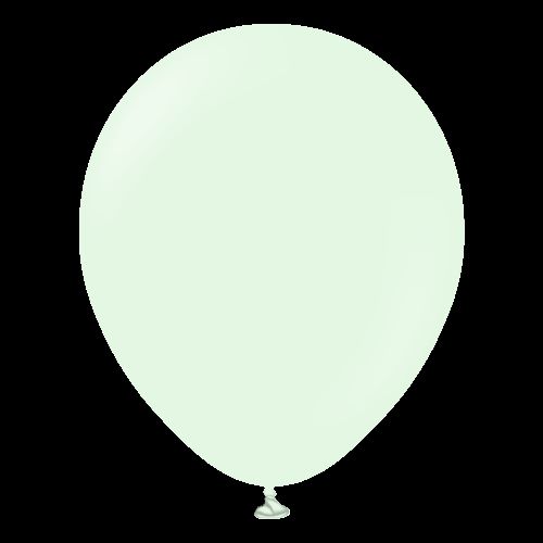 [11830090-FR] 18" Macaron Pale Green 25 Bal- Kalisan
