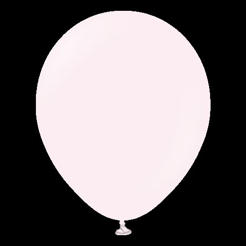 [11830100-FR] 18" Macaron Pale Pink 25 Bal- Kalisan
