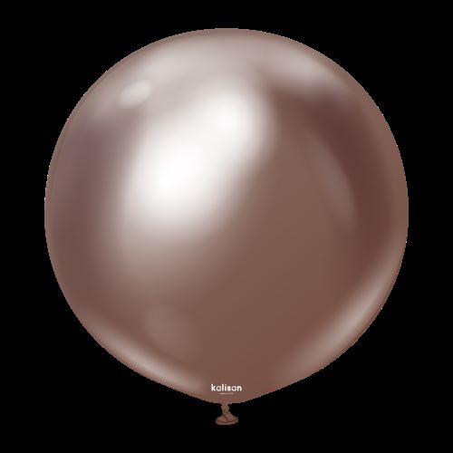 [12450146] 24" Mirror Chocolate 2 Bal- Kalisan