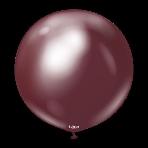 [13650166-FR] 36" Mirror Burgundy 2 Bal- Kalisan