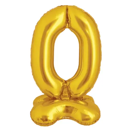 [PF-GDST0-40] 1 alu 40" Gold Standing number '0' - Prima