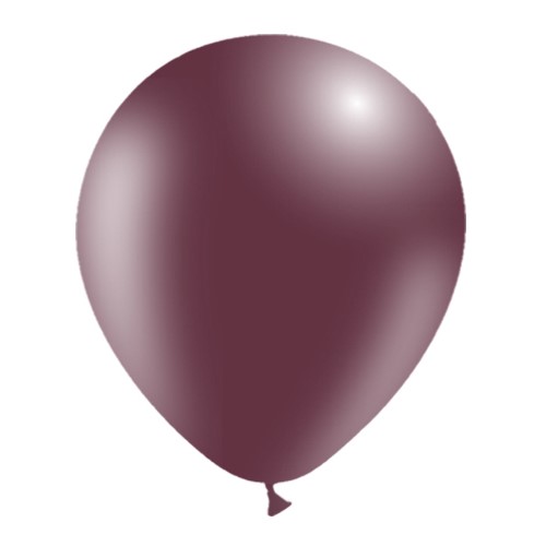 [HG112-50P49] 50 Ballons 12" Standard Bordeaux- Balloonia