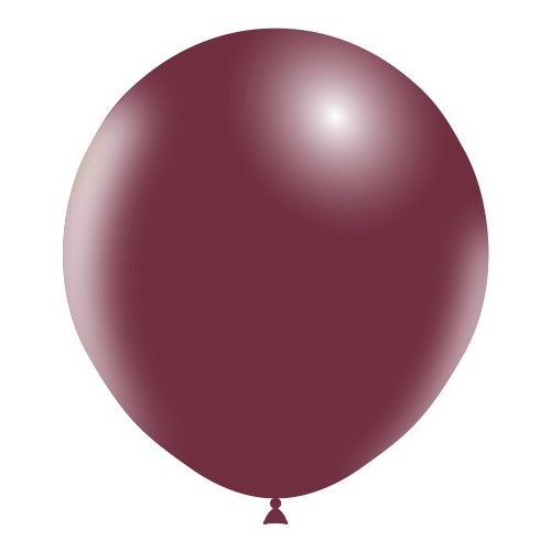[HG118-5P49] 5 Ballons 18" Bordeaux Standard – Balloonia