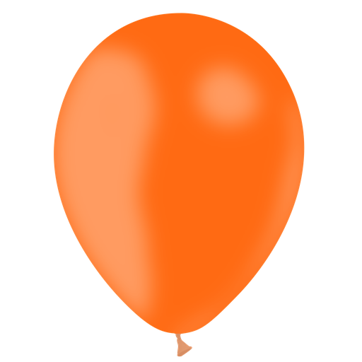 [HG95-50P24-FR] 50 Ballons 11" Standard Orange