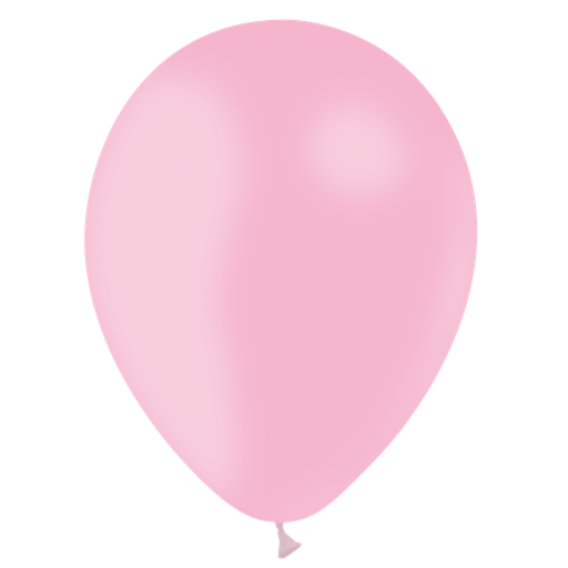 [HG95-50P28] 50 Ballons 11" Standard Rose Bonbon
