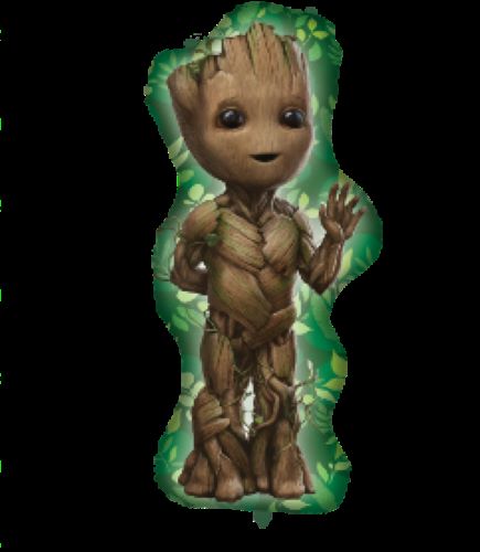 [P97473-FR] Alu Forme Bébé GROOT de 100x46cm - Licence