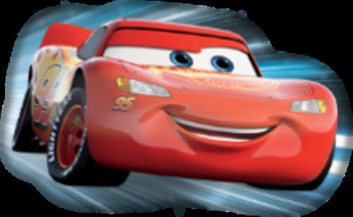 [P97490] Alu Forme Cars de 67x97cm - Licence