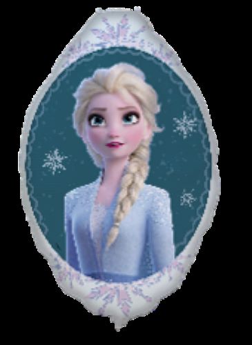 [P97177-FR] Alu Forme Elsa Portrait de 90x68cm - Licence 