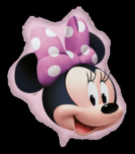 [P97005] Alu Forme Tete de Minnie de 78x70cm - Licence