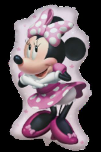 [P97009-FR] Alu Forme Minnie de 89x53cm - Licence 