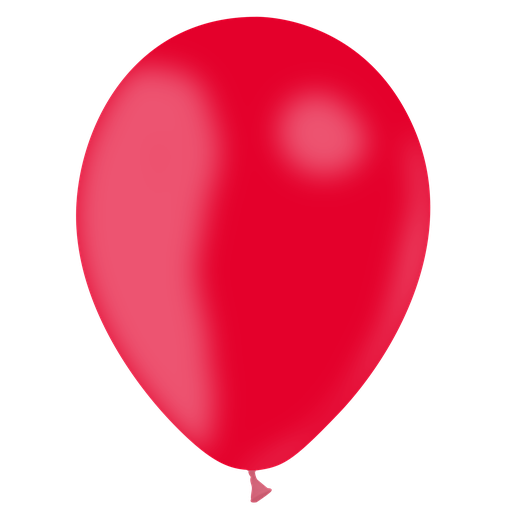 [HG95-24P25] 24 Ballons 11" Standard Rouge 