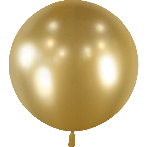 [HG2-1B01] Ballon 2' Or Brillant Emballé 