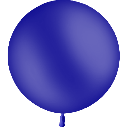 [HG2-1P35] 1 Latex Standard Bleu Marine 2' (60Cm) Emballé