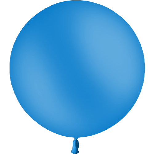 [HG2-1P34] 1 Latex Standard Bleu Roi 2' (60Cm) Emballé