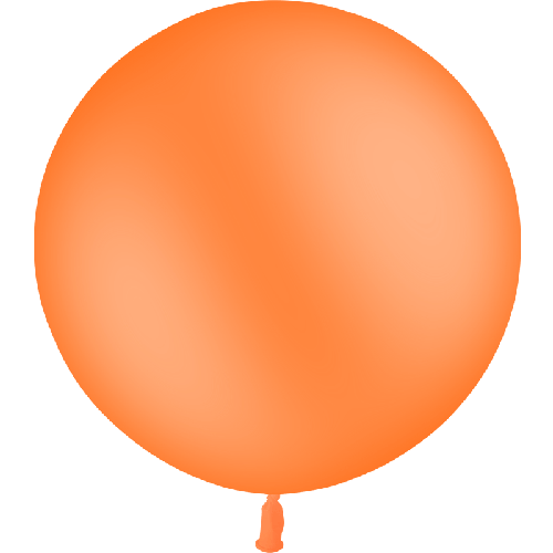 [HG2-1P24] 1 Latex Standard Orange 2' (60Cm) Emballé