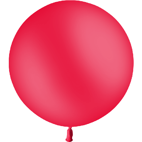 [HG2-1P25] 1 Latex Standard Rouge 2' (60Cm) Emballé