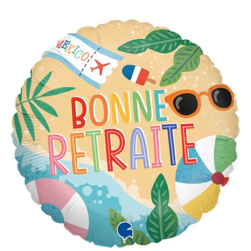 [GG78184-P] 1 Alu 18" Bonne Retraite - Grabo FDS