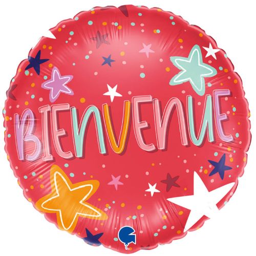 [GG78178-P] 1 Alu 18" Bienvenue - Grabo 