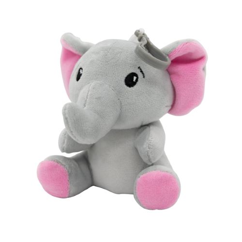 [9920064]  Poids Peluche Eléphant Rose 11cm - 90g 