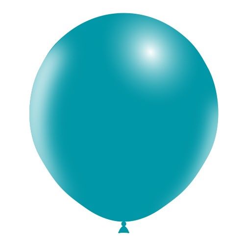 [HG118-25P43] 25 Ballons 18" Standard Turquoise - Balloonia 