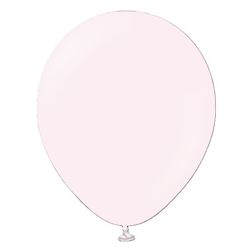 [11230101] 12" Macaron Pale Pink 100ct - Kalisan  