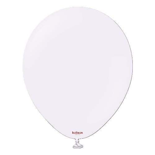 [11230111] 12" Macaron Pale Lilac 100ct - Kalisan  