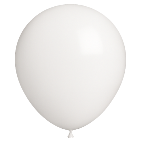 [S45BLANC] 5 Ballons 45cm Blanc  