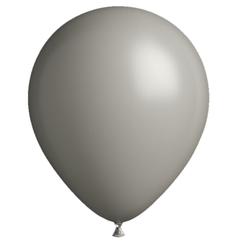 [S13GRISPIERRE] 25 Ballons 13cm Gris pierre