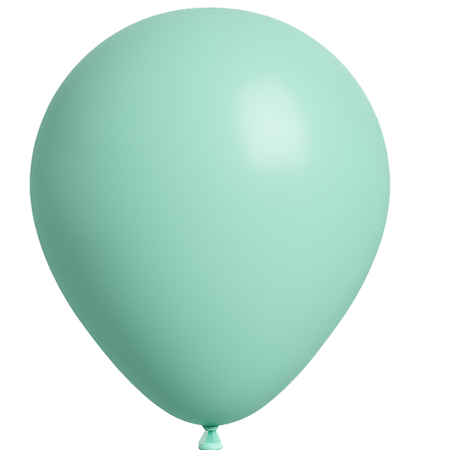 [P13VERT] 25 Ballons 13cm Pastel Vert 