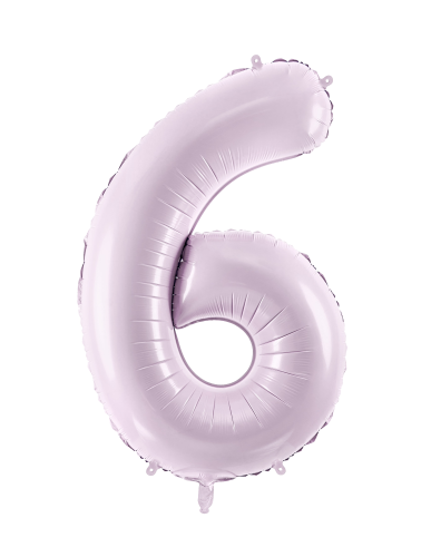 [FB230G-6-014] 1 Alu Chiffre "6" Violet 28" ( 72cm ) 