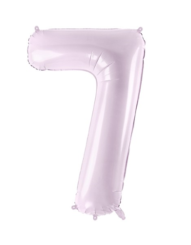 [FB230G-7-014] 1 Alu Chiffre "7" Violet 28" ( 72cm )