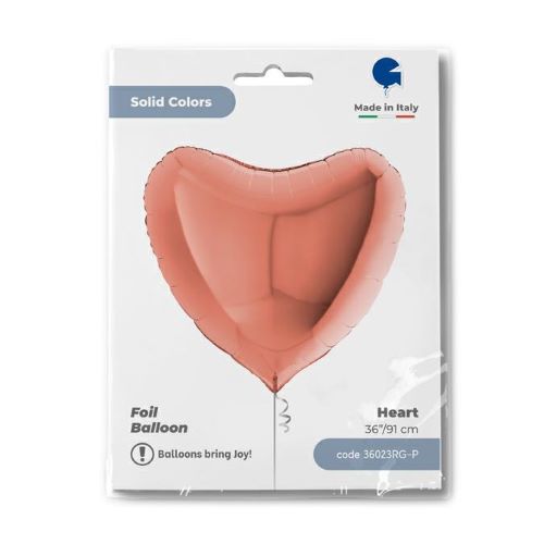 [G36023RG-P] Coeur Rose gold 36" - Grabo