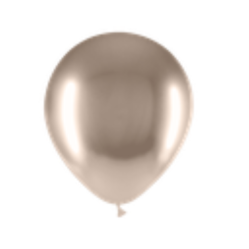 [HG112-10B08] 10 Ballons 12" Beige Brillant - Balloonia