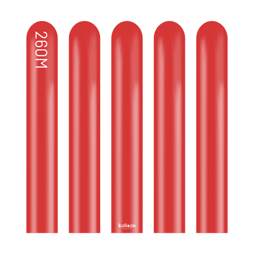 [10270151] 260 Modelling Metallic Red 100ct - Kalisan